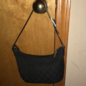 Authentic Gucci Monogram Pochette Bag